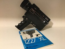 CAMÉRA BELL ET HOWELL 1227 XL, TRÈS BON ÉTAT AVEC NOTICE-VINTAGE