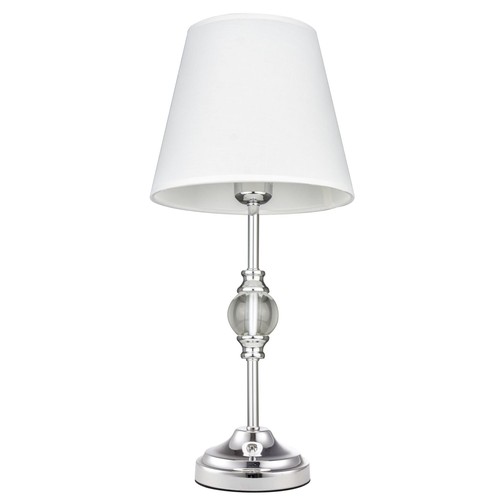 Lampe table argentée - lampe, de