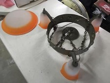 Lustre Art-Déco, signé