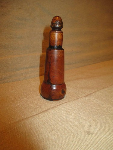 Ancien encrier voyage buis - de,