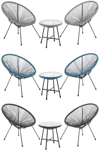 Ensemble chaises jardin - ensemble, de