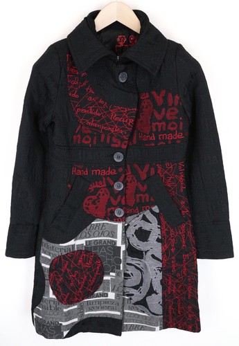 Desigual womens coat eu38 - desigual,