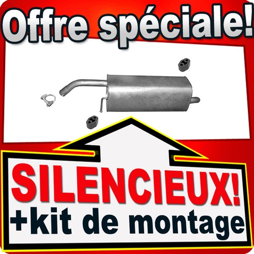 Silencieux arriere pour - silencieux,