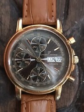 RARE MONTRE HOMME UNIVERSAL PRESTIGE AUTOMATIQUE VALJOUX 7750 CHRONOGRAPHE SWISS