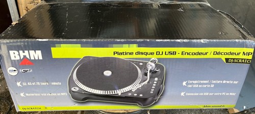 Bhm scrach platine disque - dj,