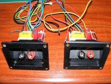 Paire de Borniers filtres Crossover Networks Focal JMLab  pour enceintes 3 voies