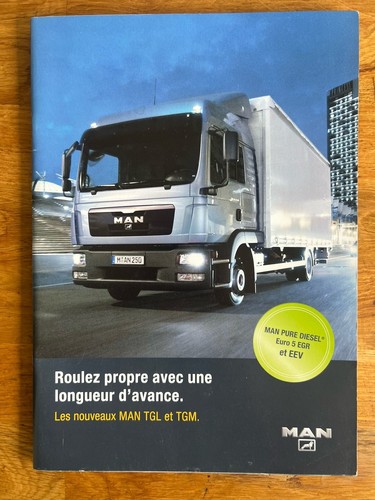 Brochure man trucks camion - trucks,