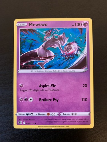 Carte pokémon rare mewtwo - rare,