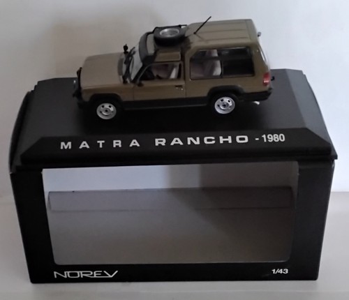 Matra rancho 1980 43eme - rancho, 1/43eme