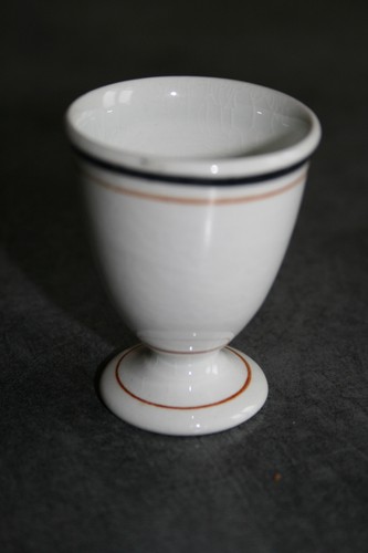 Coquetier ancien porcelaine - ancien, en