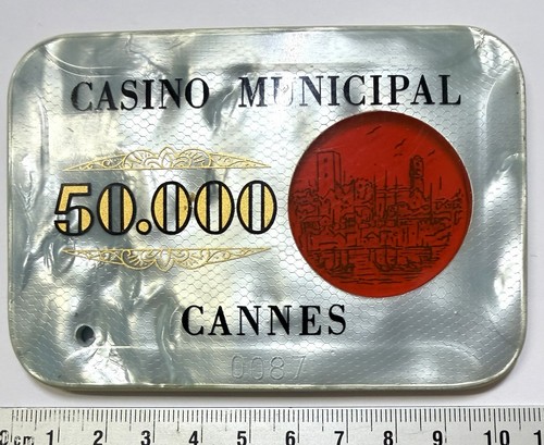Plaque jeton casino - plaque,