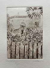Gravure signée et numerotée