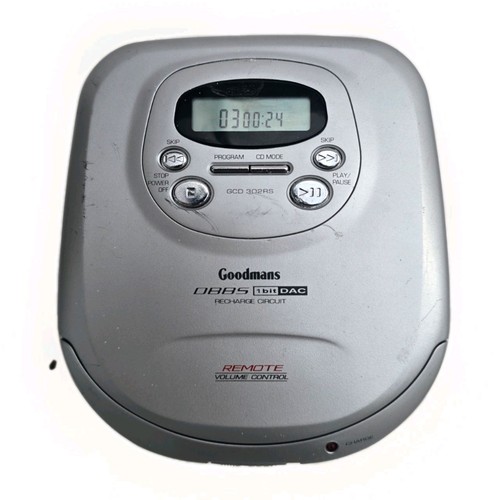 Goodmans gcd302rs portable - gcd302rs, cd
