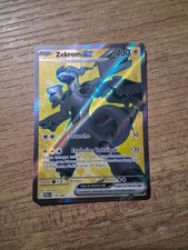 Carte Pokemon ZEKROM 158/086 EX Full Art FA EV10.5 Foudre Noire BLK FR NEUF