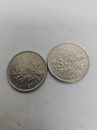 Piece francs semeuse - de,