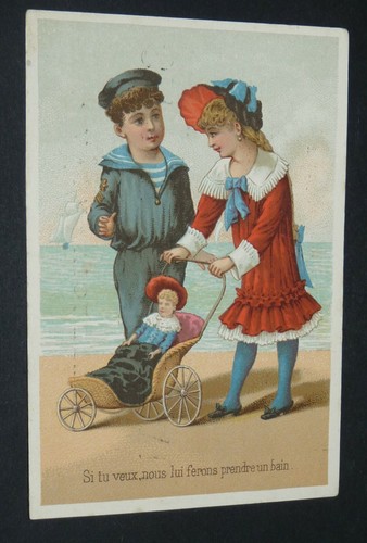 Chromo 1880 1899 violette - chromo,