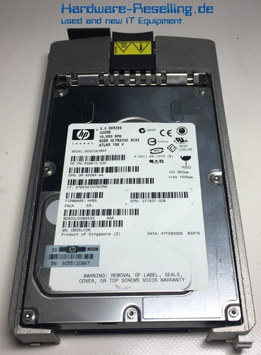 Maxtor 300gb scsi - hp,