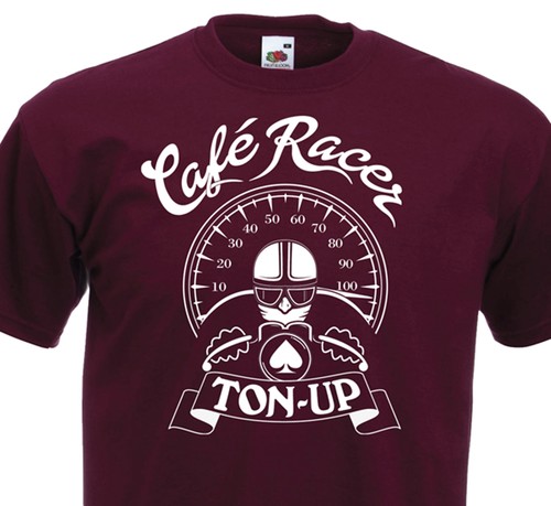 Tee shirt cafe racer ton - tee,
