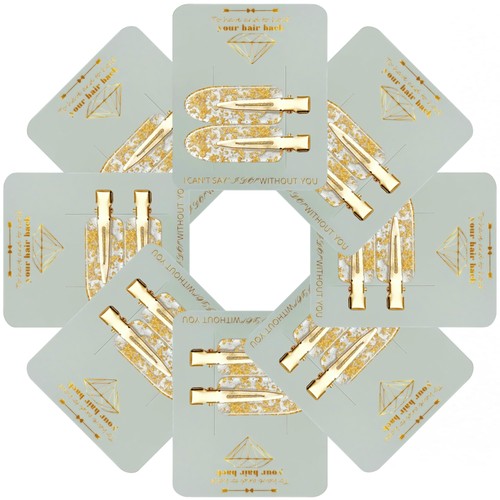 Bridesmaid hair clips 16pcs - bridesmaid, 16pcs/8