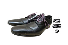 Paul Smith Pointure 40 Superbes chaussures habillées cuir homme Richelieu