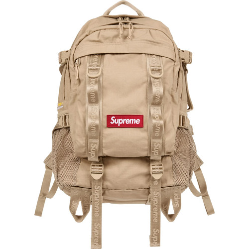Supreme backpack tan - backpack, (26ss)