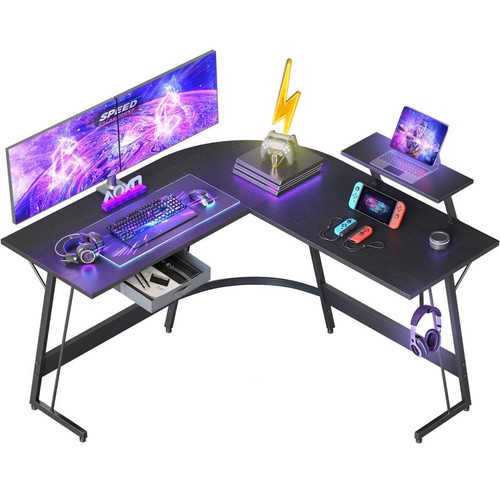 Bureau angle gamer gaming - d'angle,