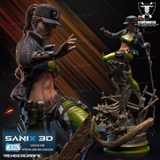 Sonya (Fan Art) - Statue De