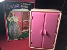 BARBIE Vintage Année 70 Armoire Vestiaire Mattel n°2153 RARE