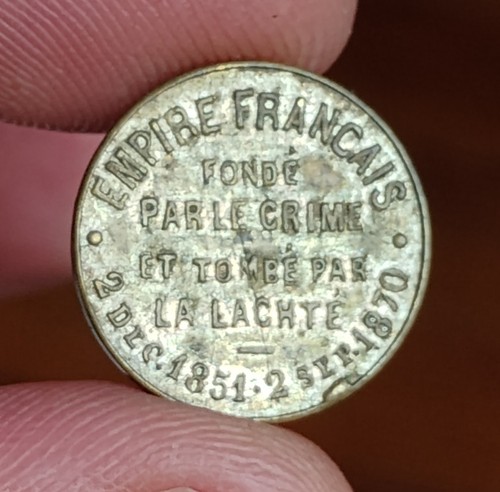 France jeton satirique - -,