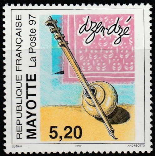 Mayotte mnh instrument - mayotte, 44