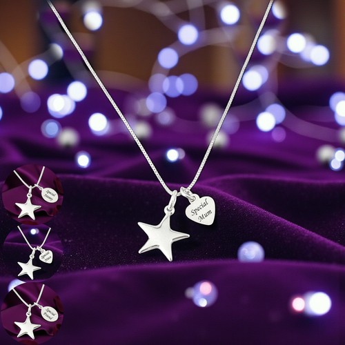 Collier avec étoile pendentif - Étoile,