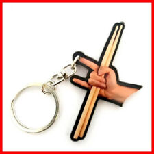 BAGUETTES DE BATTERIE PORTE CLE ! Batteur Percussion Rock Metal Drum Stick Music