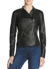 Blouson de moto motard en cuir
