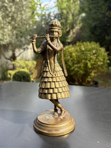 Krishna joueur flute - joueur, en