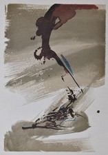 ZAO WOU-KI : L'Écho, GRAVURE