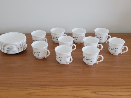 Vintage 10 tasses et - -,