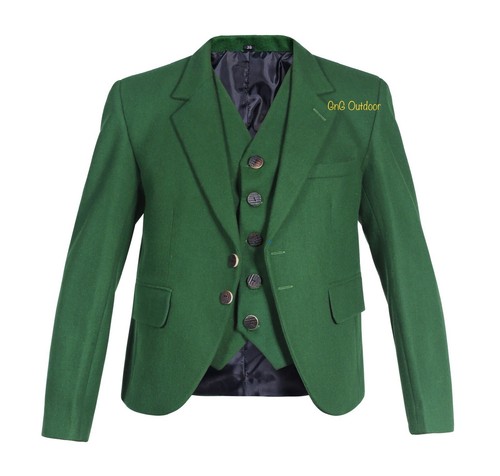Homme vert clair laine kilt - vert,