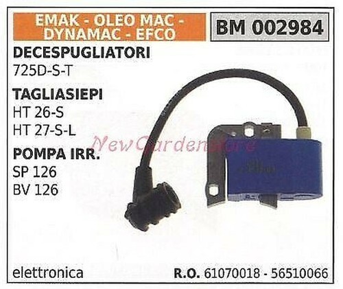 Bobine allumage emak pour - bobine,