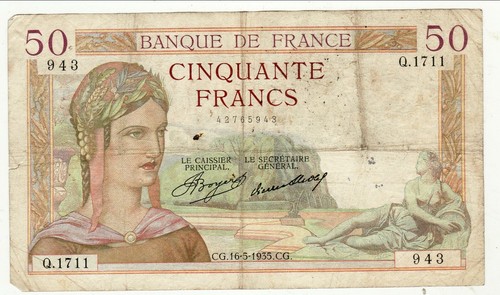 Francs type 1933 - 50,