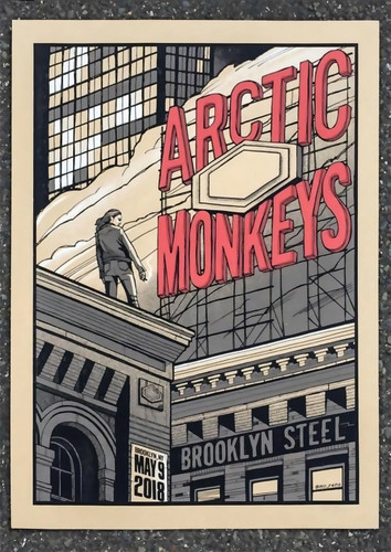 Affiche concert arctic monkeys - arctic,