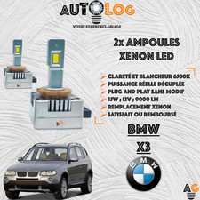 ✅ KIT 2x AMPOULES XENON LED