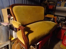 canapé EMPIRE, vert, 130 x 90cm, quelques rides