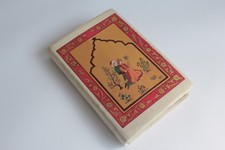 Livre Le Jardin des roses reliure parchemin peinte Saâdi 1935 (63797)