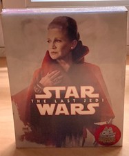 Star Wars: The Last Jedi- 3D+2D Steelbook Blufans Lenti Slip (BE 47)—sealed/mint