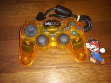 PS2 CONTROLLER MANETTE NON OFFICIEL clear orange