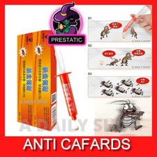 Produit anti cafard puissant : gel anti cafards - 2 seringues