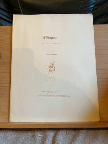 Louis aubert sillages - louis,