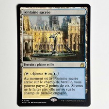 FONTAINE SACREE MTG RVR - CARTE MAGIC THE GATHERING FR NEUF
