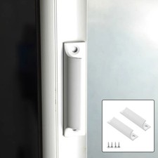 Poignées de porte coulissantes élégantes en alliage d'aluminium pour fenêtre