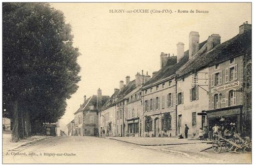 Cpa cote bligny sur - 21, d'or